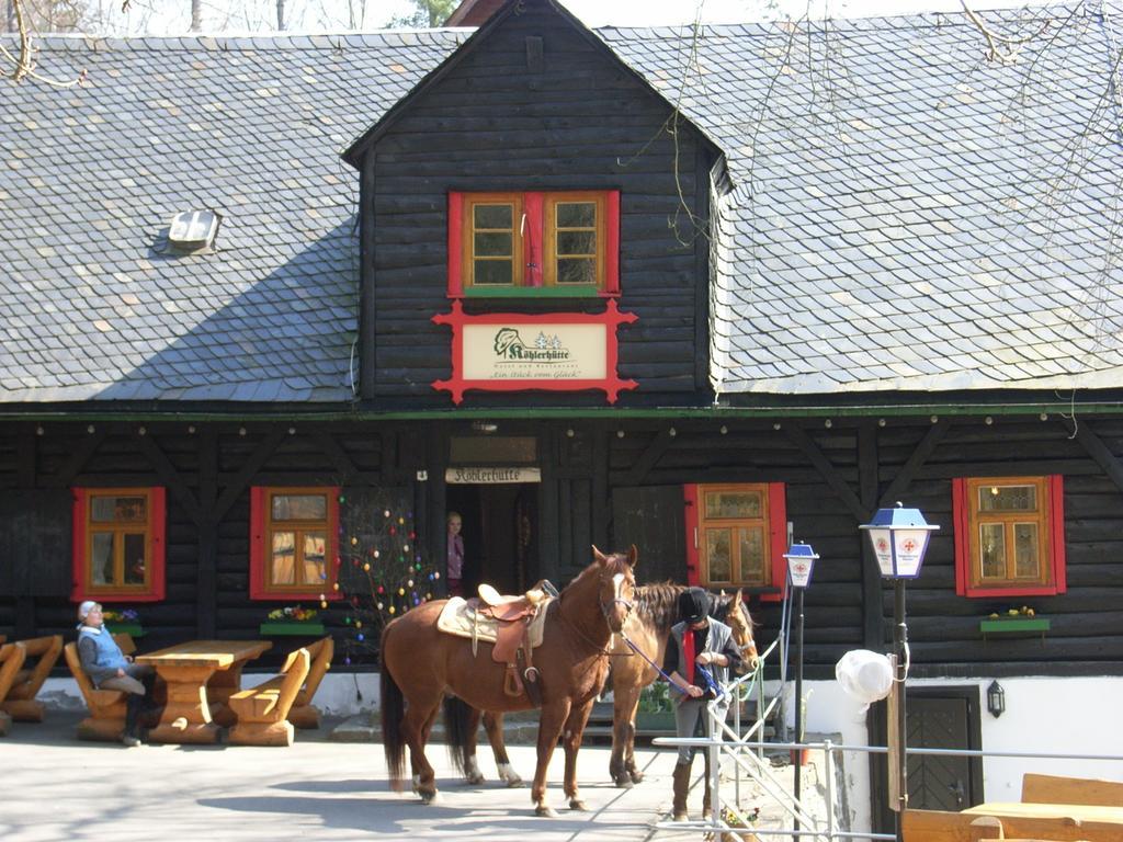 Hotel Und Restaurant Koehlerhuette - Fuerstenbrunn Beierfeld Екстериор снимка